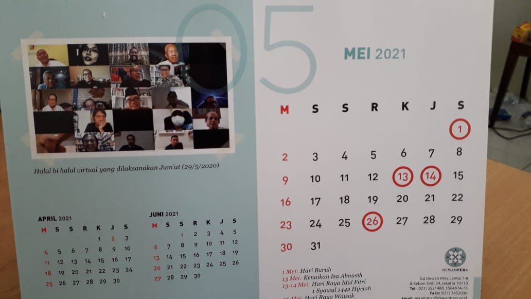 2021 kalender bulan mei Kalender Hari