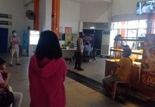 Tim Polsek KKP Pelabuhan Batam Gencar Berikan Himbauan Pemutusan Mata Rantai Covid-19 Polsek KKP Pelabuhan Batam