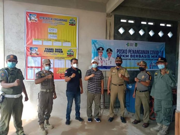 Sebanyak 290 Posko Pembatasan Skala Mikro Terbentuk di Kecamatan Nongsa