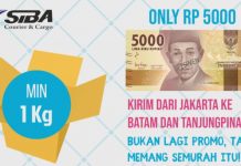 Bantu UMKM Siba Cargo Hadir di Batam dan Tanjungpinang, Tarif Rp5.000 ke Jakarta Siba Cargo