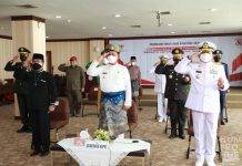 Kokohkan Nilai-nilai Pancasila Dalam Berbangsa, Gubernur Ansar Ikut Upacara secara Virtual Hari Lahir Pancasila secara virtual