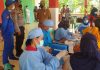 Antusiasme Warga Ikut Vaksinasi Massal, Maksimalkan Progam Nasi Kapau Satpolairud