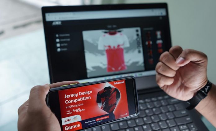 Jersey Design Telkomsel Jersey Design Telkomsel