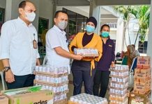 Nongsa Sensation Berikan Bantuan ke Pasien Covid-19 dan Nakes di Asrama Haji