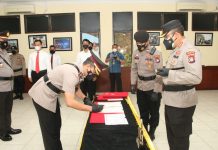 Kompol Daniel Ganjar Kristanto Jabat Kapolsek Batu Aji