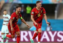 Belgia Menang Tipis 1-0 dari Portugal, Perempat Final EURO 2020 Jumpa Tim Italia Thorgan Hazard Gol Belgia