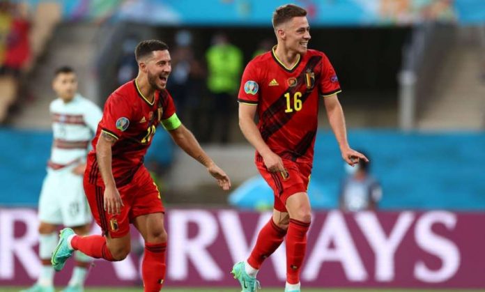 Thorgan Hazard Gol Belgia