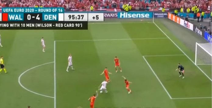 Wales vs Denmark 0-4 EURO 2020 Wales vs Denmark 0-4