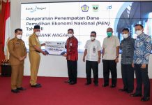 Bank Nagari dapatkan penempatan PEN 2021, Dukung Sektor UMKM Daerah