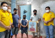 Golkar Peduli Beri Bantuan Keluarga Korban Penggusuran Pasar Induk Jodoh