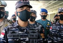 Serbuan Vaksinasi Wilker Mako Lanal TBK, Total Mencapai 1.125 Orang. Danlanal : Vaksin Itu Ban Lalulintas
