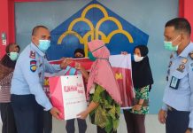 Kepedulian Bagi Warga Tidak Mampu di Masa PPKM, Kemenkumham Salurkan Paket Sembako