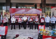 Kemenkumham Salurkan 46 Ribu Paket Kepada Masyarakat Terdampak Covid-19