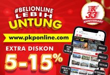 Beli Property di PKPOnline.com Extra Diskon 5-15% saat PPKM #BeliOnline Lebih Untung!