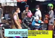 Mantan Walikota Lis Darmansyah Ngamuk di Pasar Bintan Center Tanjungpinang, Protes Cara Razia Covid Mantan Walikota Lis Darmansyah Razia Covid di Tanjungpinang