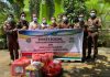 Sambut HBA ke 61 dan Hut IAD ke 21, Kacabjari Tarempa Bagikan Paket Sembako
