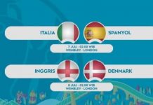 Menang 4-0, Inggris Jumpa Denmark di Semifinal EURO 2020 di London Semifinal euro 2020