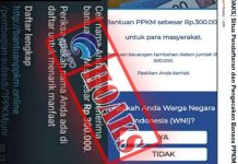 Kemenkoinfo Pastikan Link http://bantuanppkm.online/pembagian-subsidi adalah HOAX