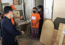 Polsek Bengkong Gelar Rekonstruksi Adegan Penikaman di Bengkong Telaga Indah Sadai