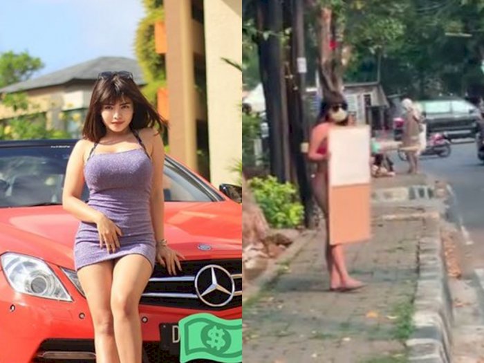 Viral Dinar Candy Protes Perpanjangan PPKM Level 4 di Jalan Menggunakan  Bikini – WartaKepri.co.id