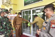 Bupati Resmikan Laboratorium PCR HM Sani Permudah Testing, Tracing, Treatment Bupati Resmikan Laboratorium PCR HM Sani Permudah Testing, Tracing, Treatment