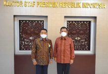 Atur Jadwal Pertemuan dengan Presiden, Gubernur Kepri Temui Kepala KSP Moeldoko Gubernur Kepri Ansar dan Moeldoko