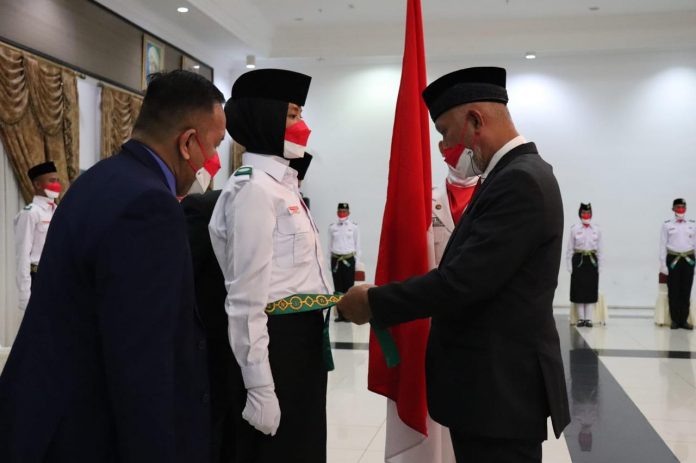 Gubernur Sumbar Kukuhkan Paskibraka