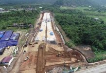 Progres Pembangunan Konstruksi Tol Pekanbaru – Bangkinang Sudah 71 Persen, Akhir 2021 Rampung