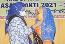 Maratussholiha Nizar, Resmi Dilantik Jadi Bunda PAUD Kabupaten Lingga