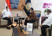 Bersama Menhub Gubernur Ansar Bahas Infrastruktur Pelabuhan dan Bandara di Karimun serta Natuna Bersama Menhub Gubernur Ansar Bahas Infrastruktur Pelabuhan