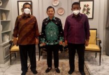 Temui 4 Menteri dalam Sehari, Gubernur Ansar Sampaikan Kesiapan Kepri Membangun Jembatan Babin Kepala Bappenas Suharso Monoarfa