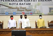 Walikota Rudi Sampaikan Rancangan Perubahan Kebijakan Umum APBD 2021 di DPRD Batam