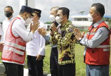 Wakil Wali Kota Batam Amsakar Achmad Turut Membersamai Menhub Budi Karya Amsakar dan Menhub Budi Karya