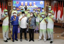 Didominasi Atlet Batam, Amsakar Lepas Atlet dan Pelatih Menuju PON XX Papua