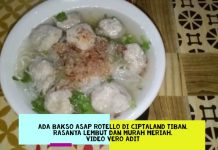 Ada Bakso Asap Rotello di Ciptaland Tiban, Rasanya Lembut dan Murah Meriah Bakso Asap Rotello di Ciptaland Tiban