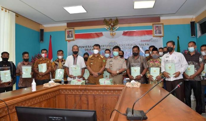 Bupati Natuna Wan Siswandi dan BPN