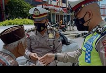 Sepekan Satlantas Polres Karimun Gelar Operasi Patuh Seligi, Tertib Lalin dan Tegakkan Prokes Jajaran Satlantas Polres Karimun