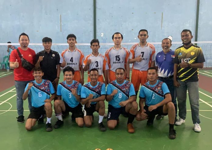 Pemuda Tanjung Uban gelar Turnamen Sepak Takraw