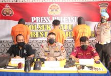 Posting Spare Part Curian, Tim Reskrim Polsek Batuaji Tangkap 3 Pelaku Curanmor