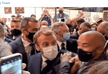 Presiden Prancis Pernah Ditampar, Kini Macron Dilempar Telur Saat Kunjungi Pameran Kuliner