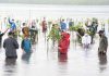 Hujan serta Air Pasang Tak Halangi Presiden Jokowi Tanam Mangrove Pulau Setokok Batam Presiden Tanam Mangrove Pulau Setokok Batam
