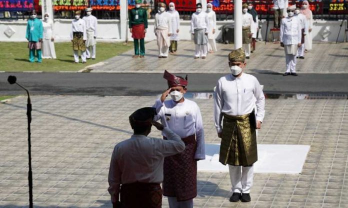 Upacara HUT Kepri ke 19 Tahun 2021