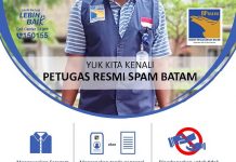 Hindari Penipuan, Berikut Ciri-Ciri Petugas Resmi SPAM Batam baju petugaas spam batam