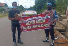 Kapolsek Gunung Kijang Iptu Melki Sihombing etap Galakkan Dapur Umum Galakkan Dapur Umum Polsek Gunung Kijang Bintan