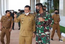 Gubernur Kepri Tinjau kesiapan Lokasi Kunjungan Kerja Panglima TNI Di Dompak