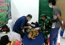 HUT TNI Ke-76 Kodim 0317/TBK Gelar Khitanan Massal, Kemanunggalan Bersama Rakyat Kodim Karimun
