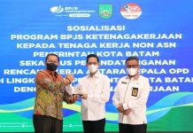 Pegawai Pemko Batam Lindungi Pegawai Non ASN dengan BPJamsostek Pegawai Pemko Batam Lindungi Pegawai Non ASN dengan BPJamsostek