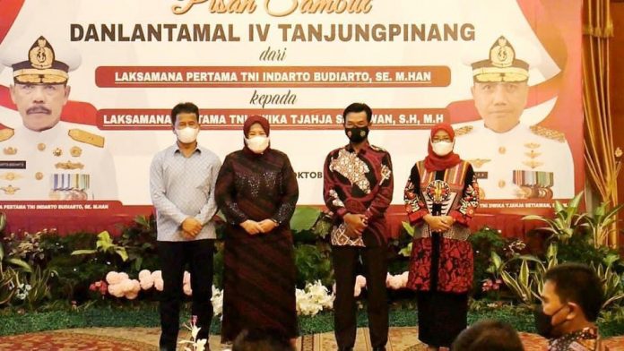 Pisah Sambut Danlantamal IV Tanjungpinang