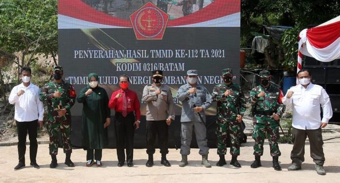 Program TMMD 2021 Batam Resmi Ditutup