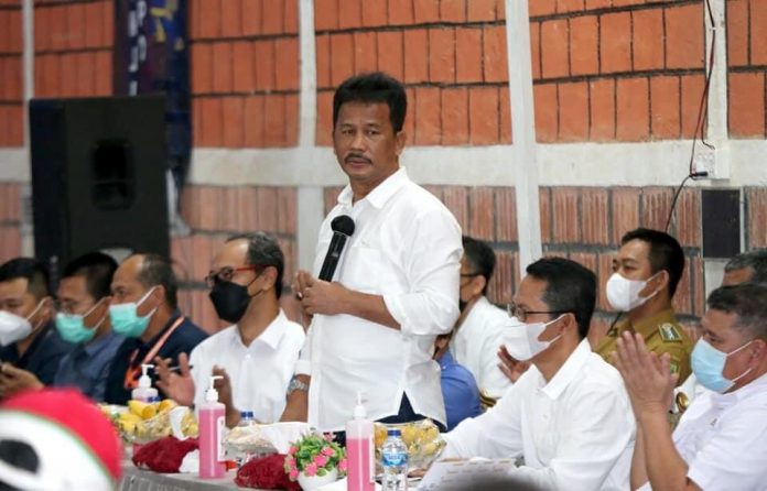 Rudi Amsakar Temui Warga Jalan Batubesar